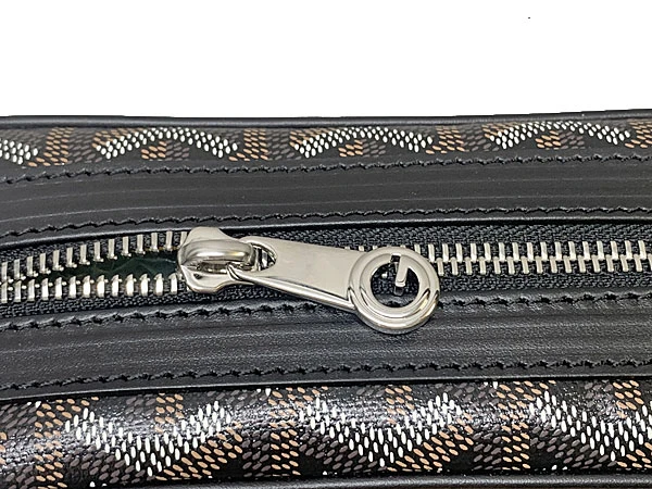 Goyard Black Goyardine Coated Canvas Sac Cap Vert PM Crossbody Bag