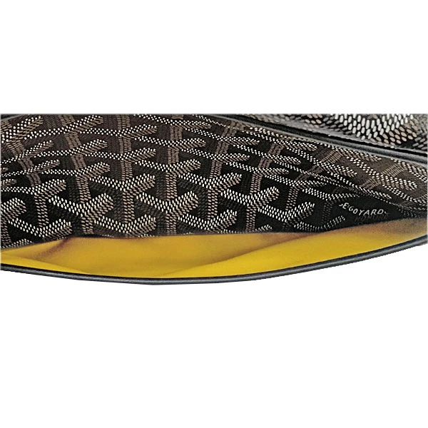 Goyard Black Goyardine Coated Canvas Sac Cap Vert PM Crossbody Bag