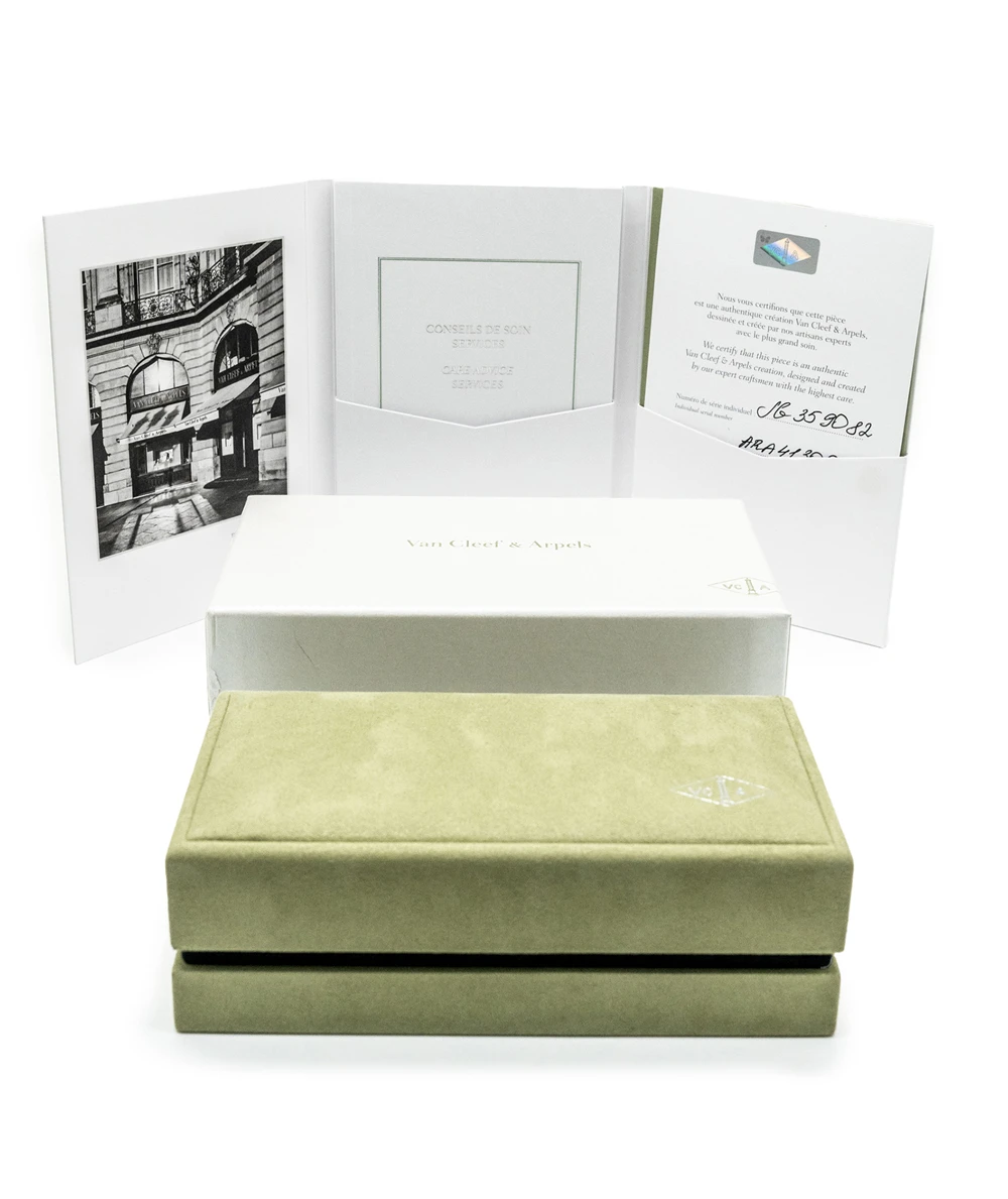 Van Cleef & Arpels Alhambra 5 Motif Bracelet in 18k Yellow Gold