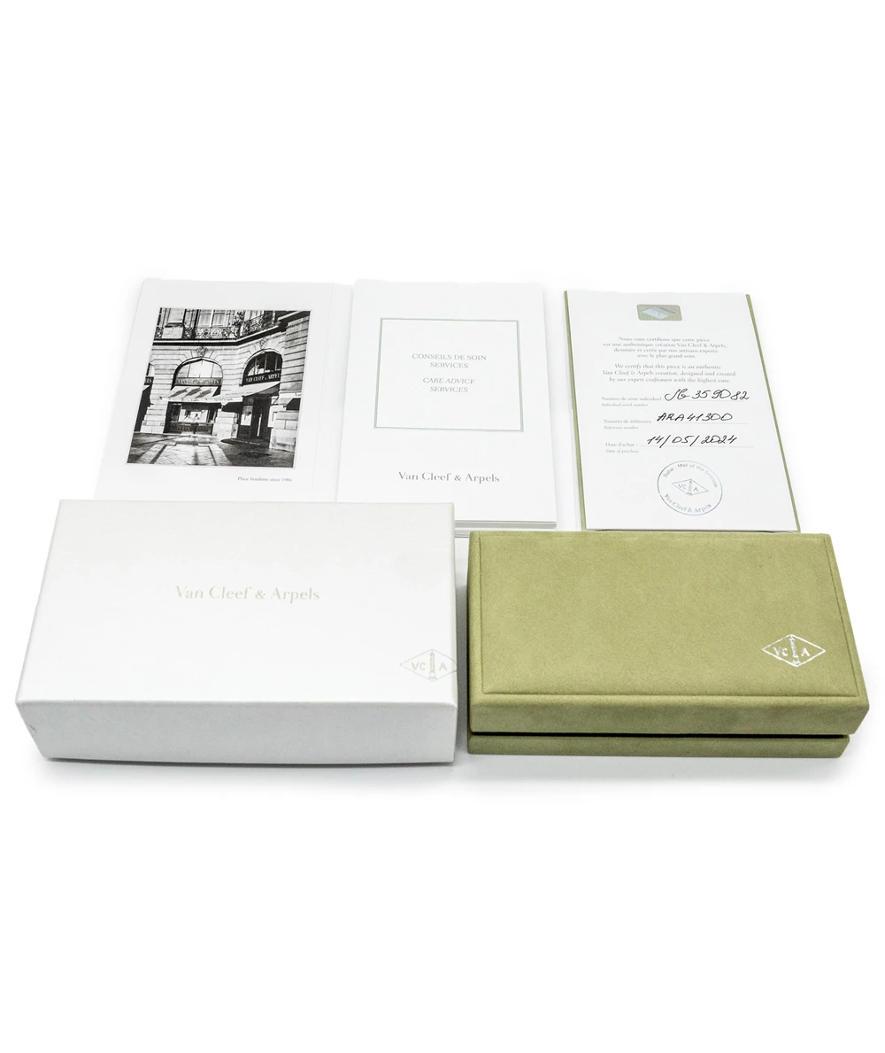 Van Cleef & Arpels Alhambra 5 Motif Bracelet in 18k Yellow Gold