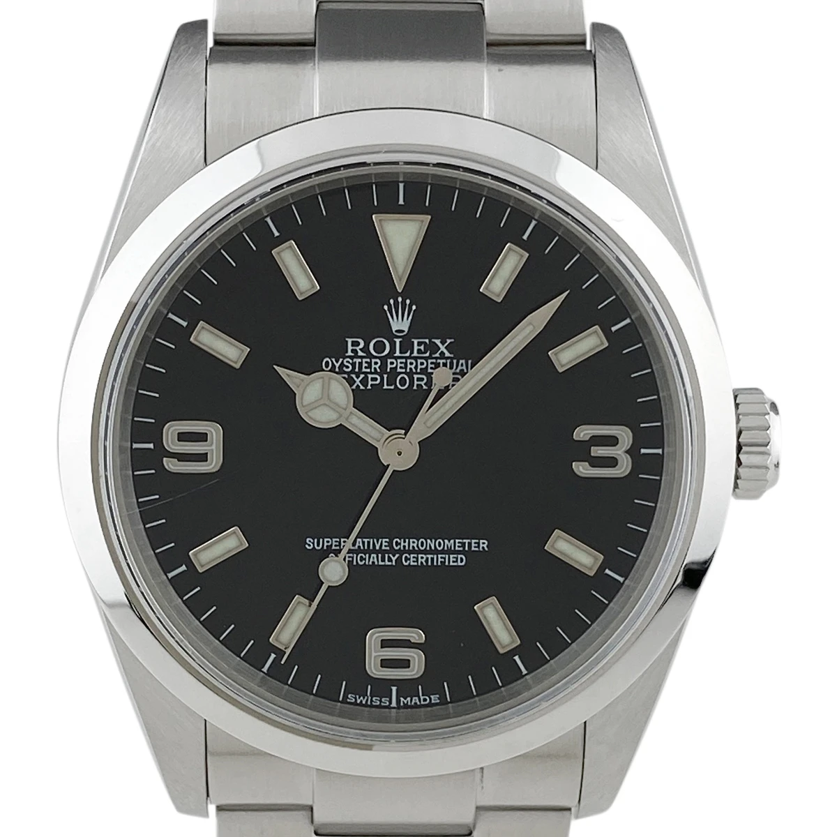 Rolex Explorer 1 114270 wristwatch automatic winding black