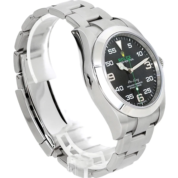 Rolex Air King 116900 40mm SS Stainless Steel Black Dial Random Serial