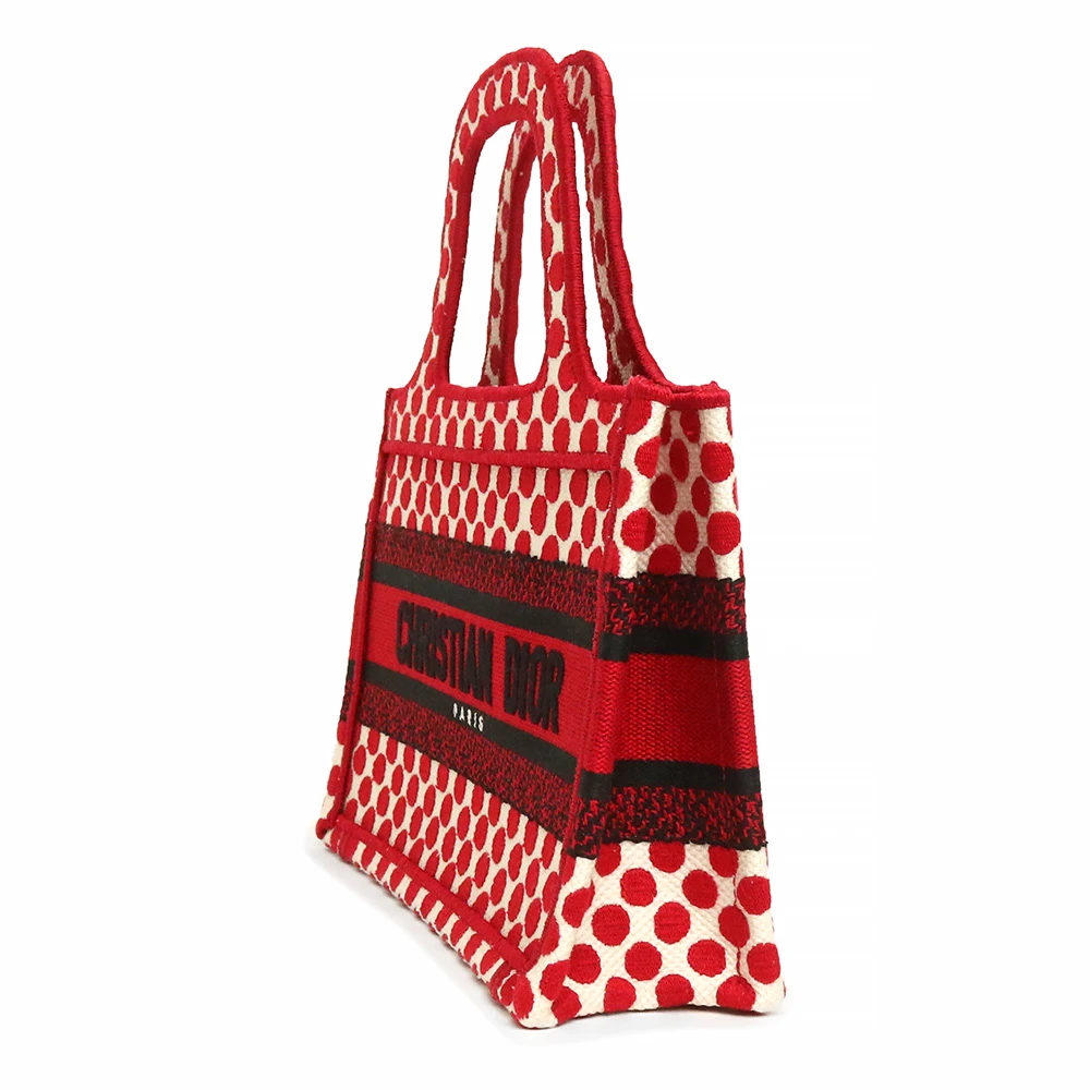 Christian Dior Red Mini Dioramour Book Tote