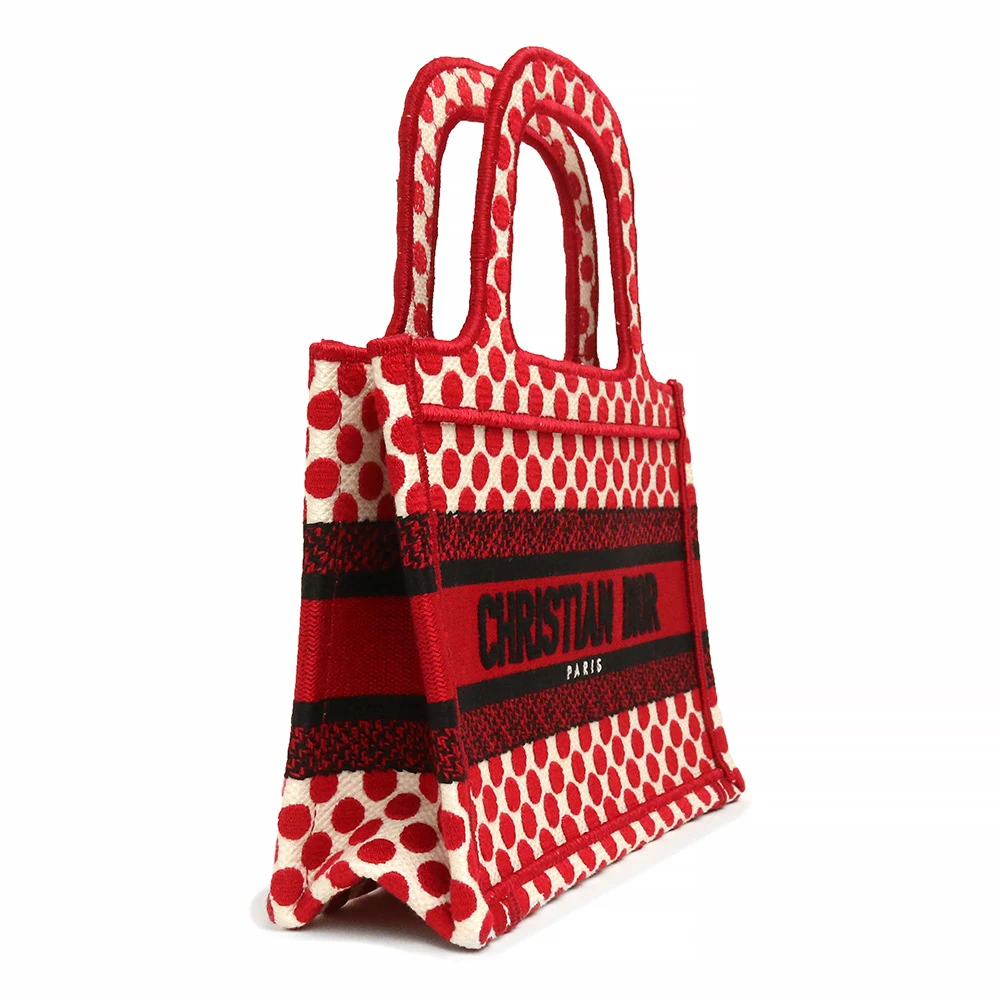 Christian Dior Red Mini Dioramour Book Tote