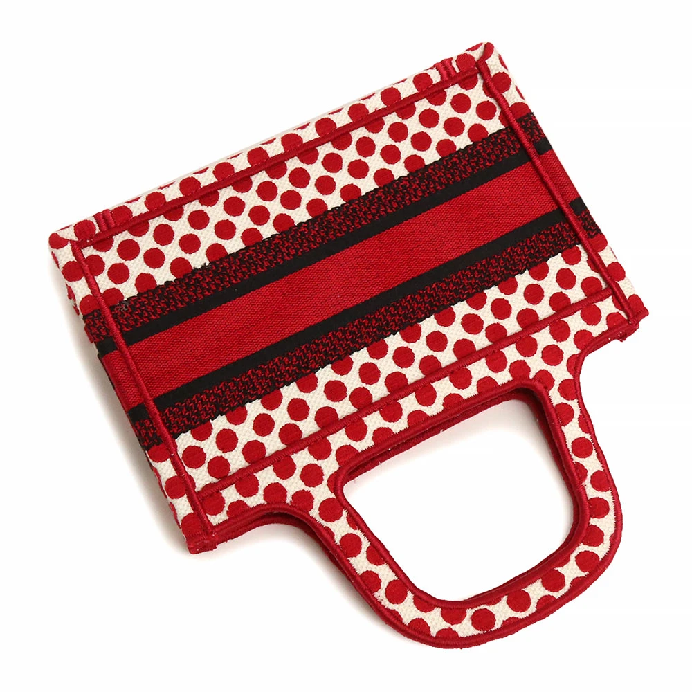 Christian Dior Red Mini Dioramour Book Tote