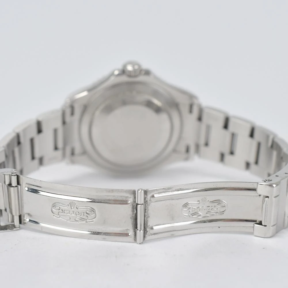 Rolex Silver Stainless Steel Yacht-Master 16622 Men's Wristwatch 40 mm