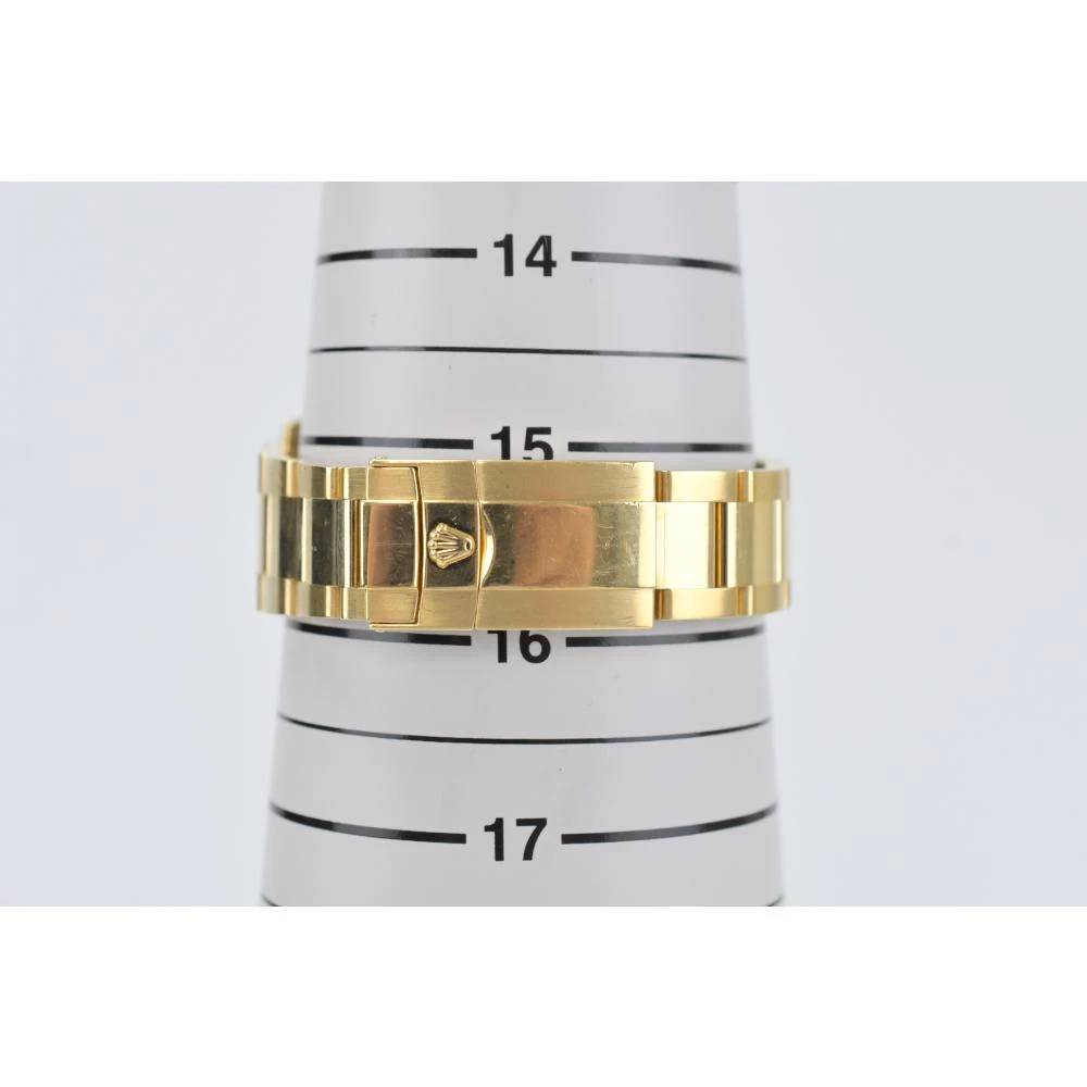 Rolex Daytona 116528G 18k Yellow Gold Black Diamond Dial Automatic Men's Watch