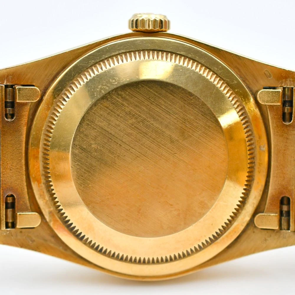 Rolex Champagne 18k Yellow Gold Day-Date 18038 Automatic Men's Wristwatch