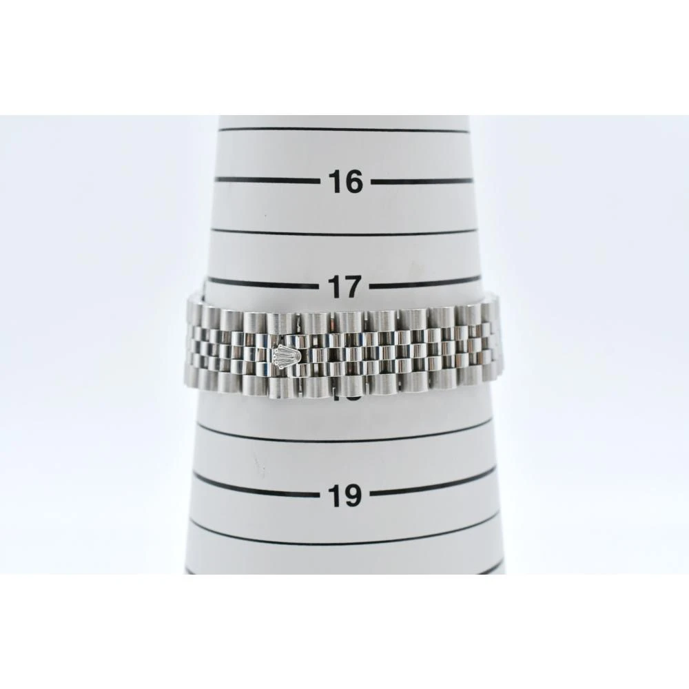 Rolex Datejust 116234 Black Dial Roman 18k White Gold & Stainless Steel Jubilee Bracelet Automatic Men's Watch