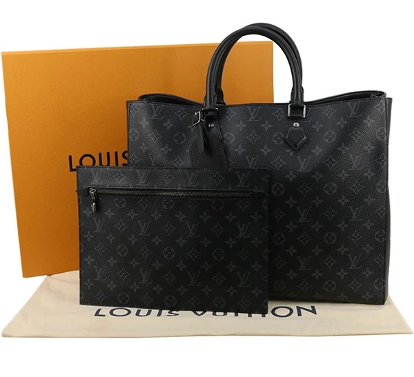 Louis Vuitton Tote Bag Grand Sac Monogram Eclipse