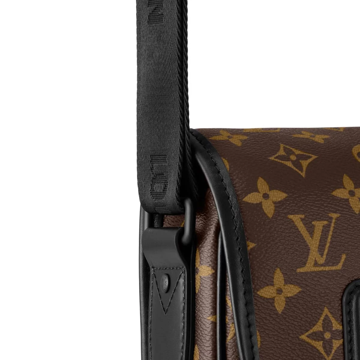 Louis Vuitton  Men's Body Bag Monogram Macassar Canvas Archie Messenger M46442