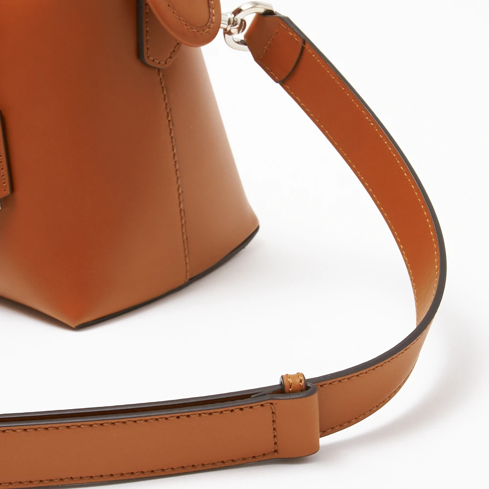 Fendi Brown Leather By The Way Boston Bag