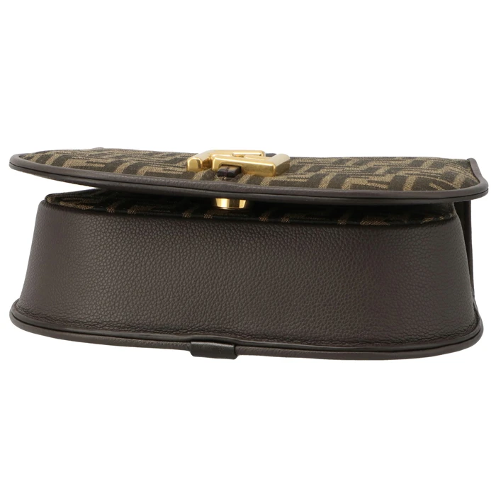 Fendi Medium C’mon FF Jacquard Shoulder Bag