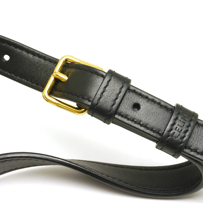 Celine Black Smooth Cuir Triomphe Small Bucket Bag