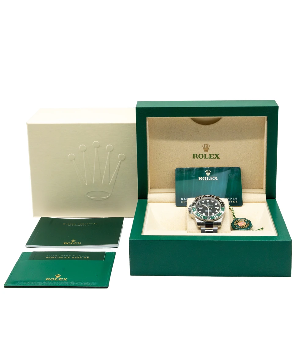 Rolex GMT Master II 2024 Sprite ref no 126720 VTNR stainless steel oyster bracelet Men’s wristwatch 40mm