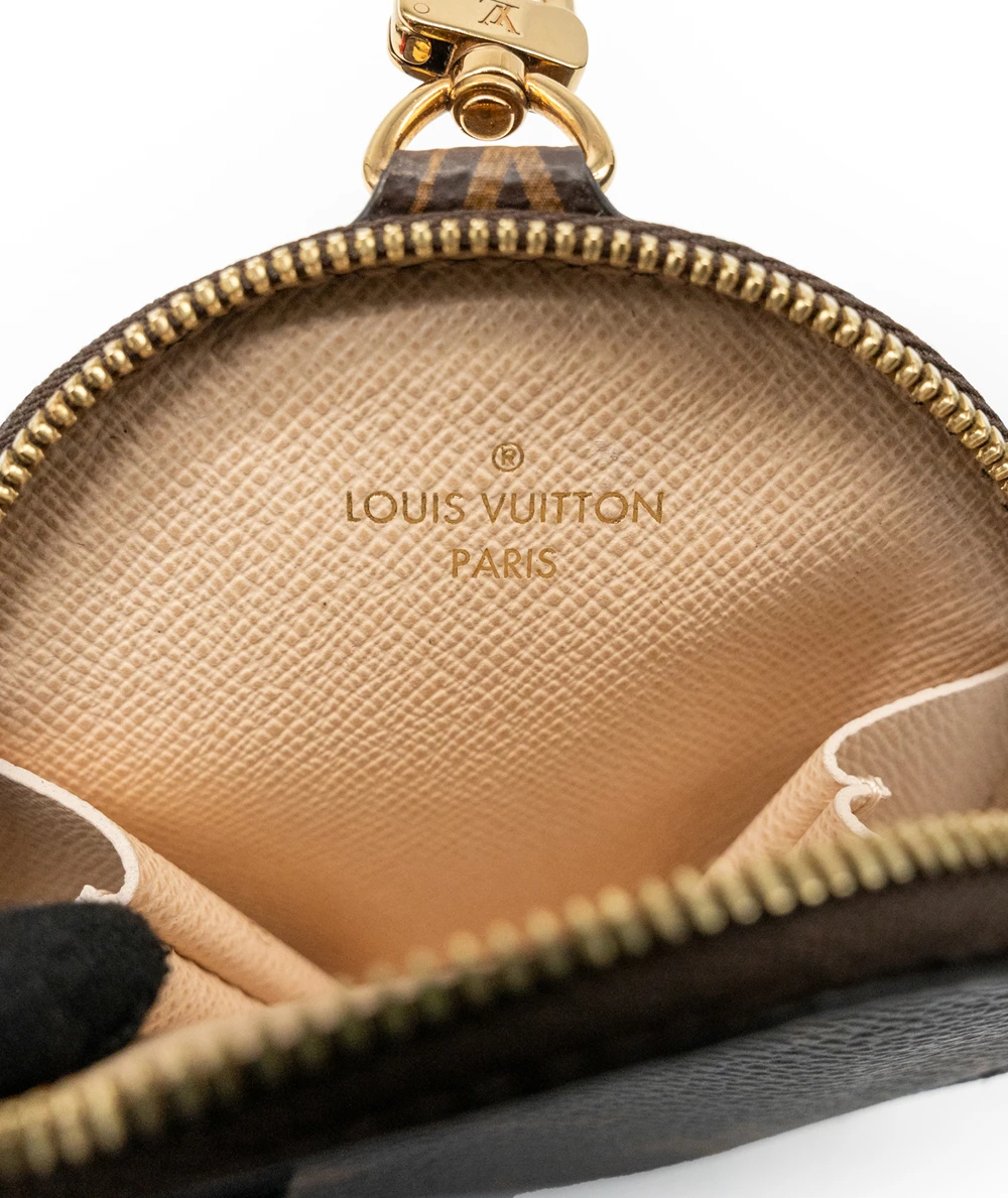 Louis Vuitton Monogram Canvas Multi-Pochette Accessories Bag with Kaki Strap