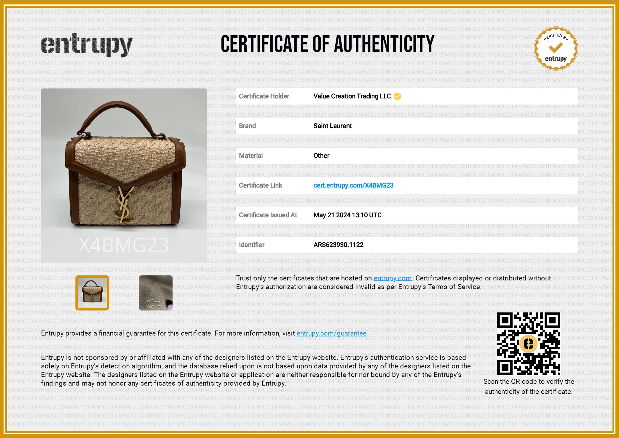 Saint Laurent Cassandra Mini Raffia + Vegetable-Tanned Leather Shoulder Bag in Natural Sand + Brick colors