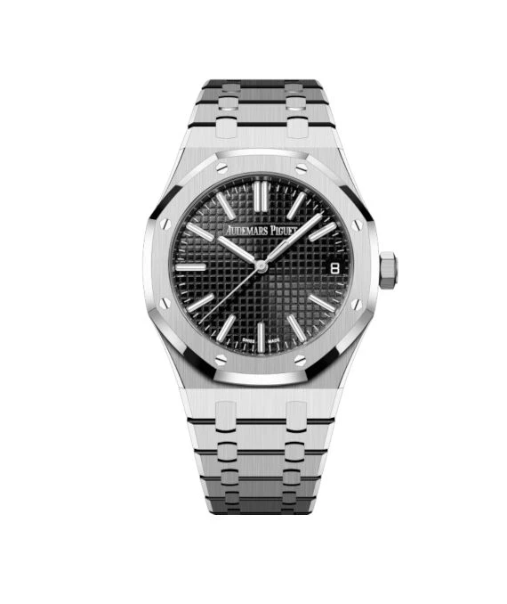 Audemars Piguet 2024 Black Stainless Steel Royal Oak 15510ST.OO.1320ST.07 Automatic Men's Wristwatch 41mm