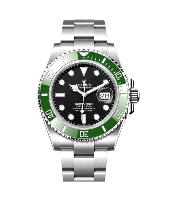 Rolex 2024 Black Submariner 126610 LV Starbucks Stainless Steel Automatic Men's Watch 41mm