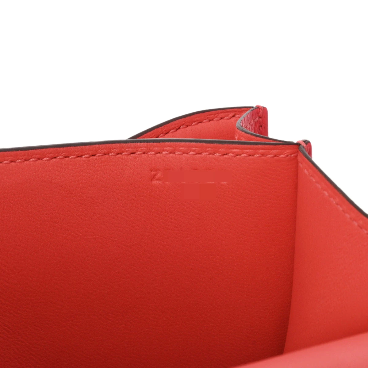 Hermes 2021 (Stamp Z) Size 18 Chevre leather Constance 3 Mini Rose Texas in Color with Palladium Hardware