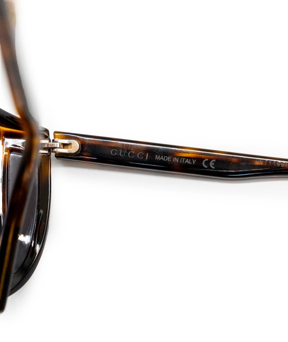 Gucci GG0467S 003 dark brown frame sunglasses