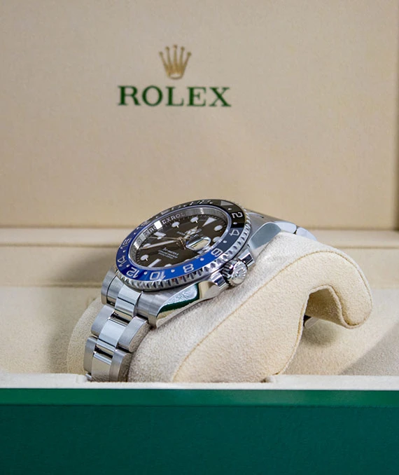 Rolex GMT master II Batman ref no 126710BLNR stainless steel oyster bracelet Men’s wristwatch 40mm