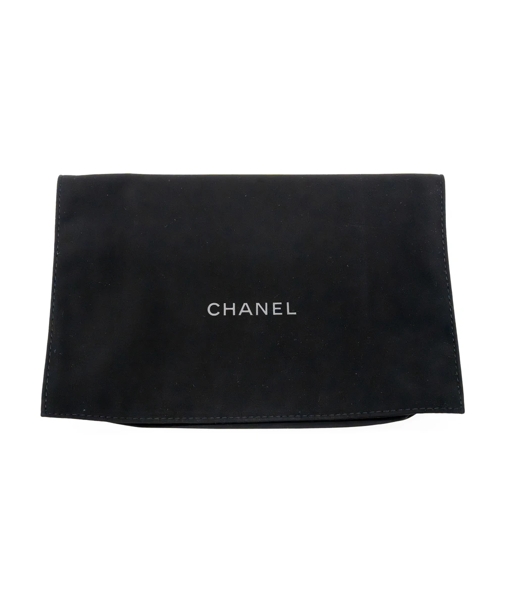 Chanel Coral Color Clutch with Chain in Lambskin Leather and Gold Hardware
