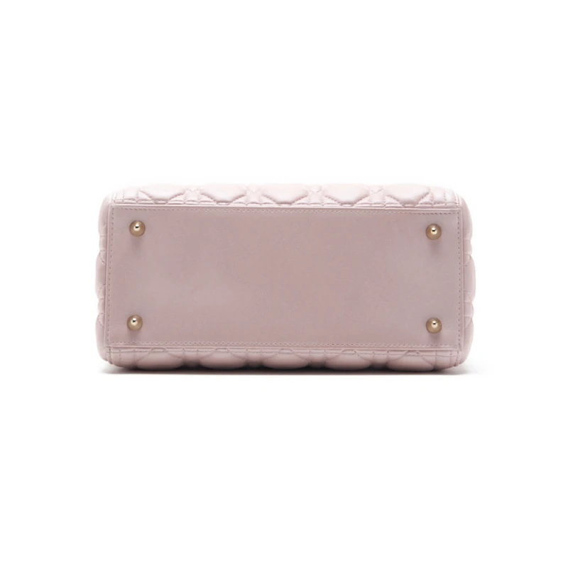 Christian Dior Lady Dior  Medium Pink  Cannage Lambskin