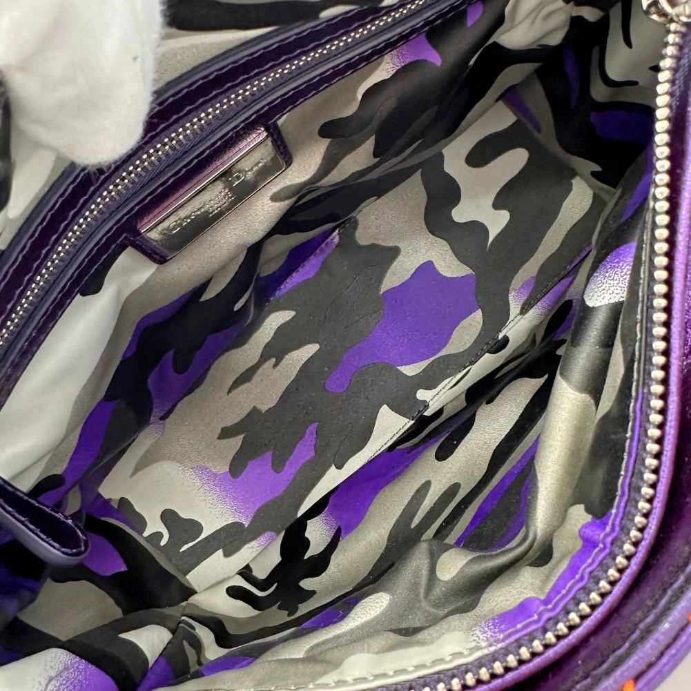 Christian Dior Lady Dior  Anselm Lime Cannage Leather