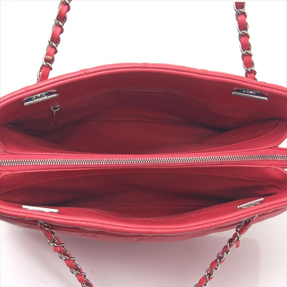 Chanel Matelesse Medium Caviar Leather Pink Color Chain Shoulder Bag