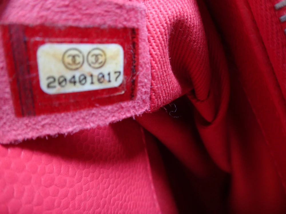 Chanel Matelesse Medium Caviar Leather Pink Color Chain Shoulder Bag