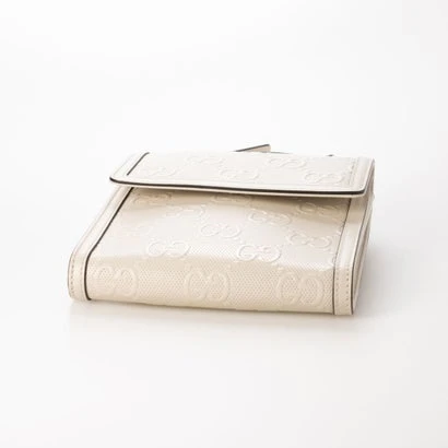 Gucci GG Embossed Leather Crossbody Bag