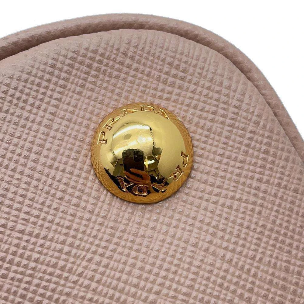 Prada Pink Saffiano Leather Tote Bag